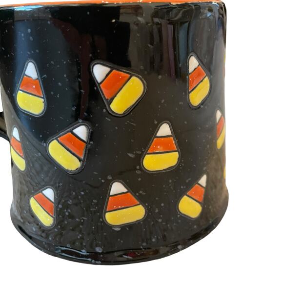 Large Halloween CANDY CORN Mug 17oz Coffee Cup by Global Design Connection New - Picture 8 of 14